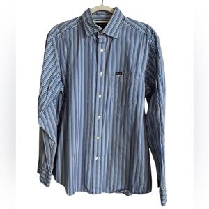 Men's Faconnable long sleeve button down shirt  size L